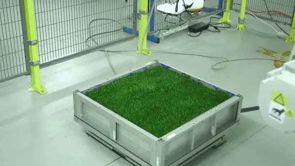 Robot test chaussure